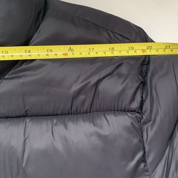 Old Navy Puffer Men’s Jacket Full Zip Pockets Black Coat Size XL - Picture 3 of 8